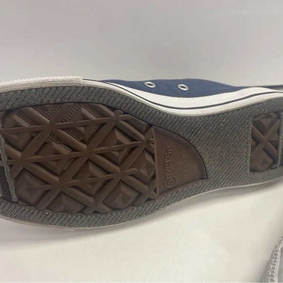 Converse Navy Blue Canvas High-Tops size 9 - price is firm - Picture 6 of 8